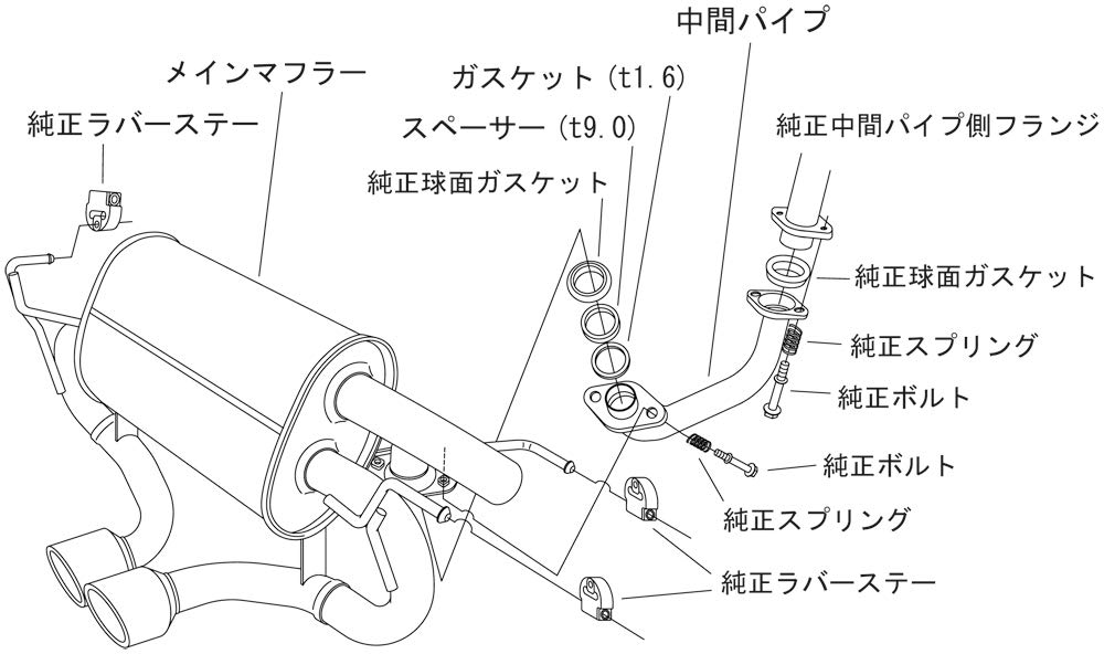 Amazon | HKS 自動車用スポーツマフラー リーガマックスプレミアム